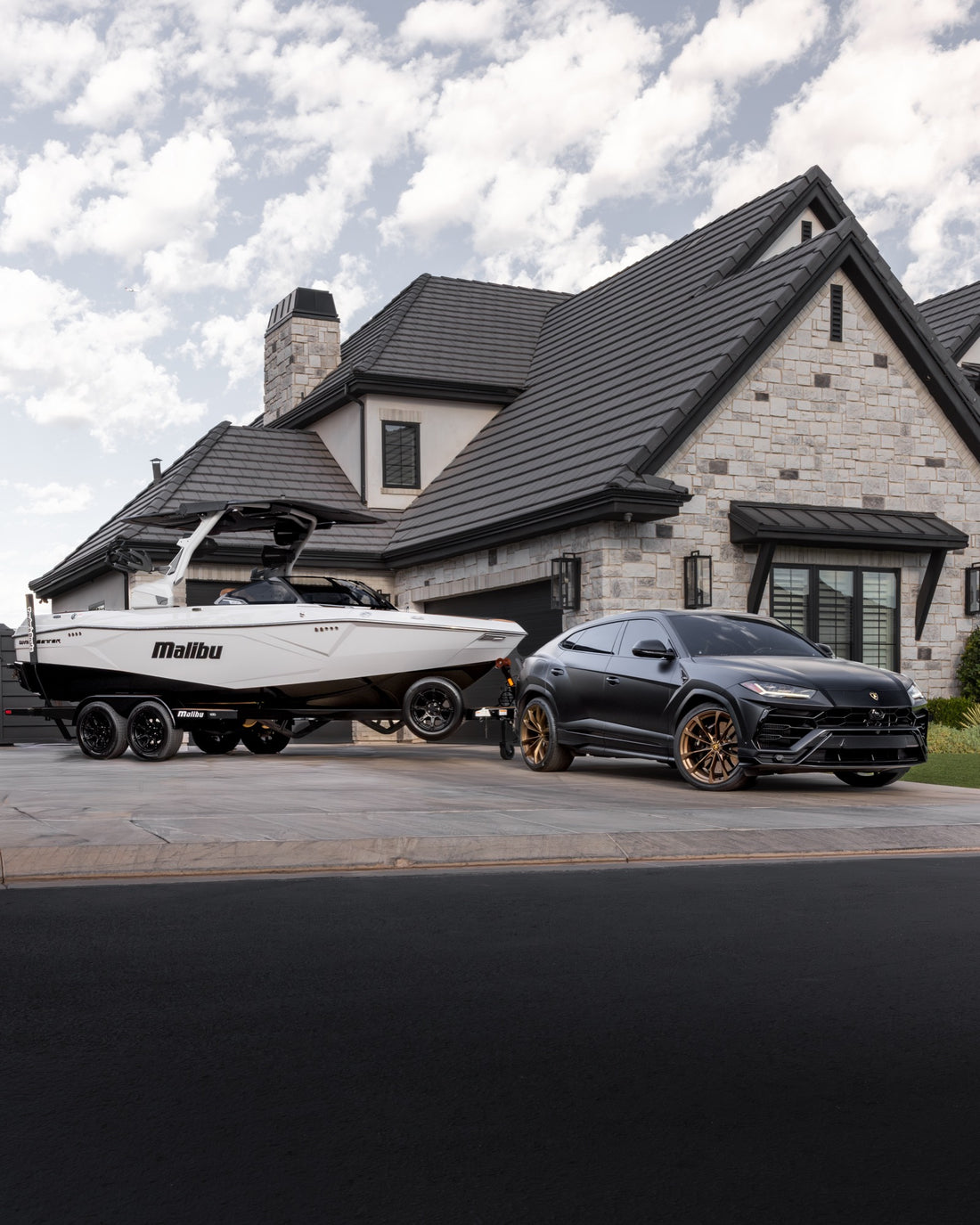 Family reviewing boat financing options at Taylor's Boats