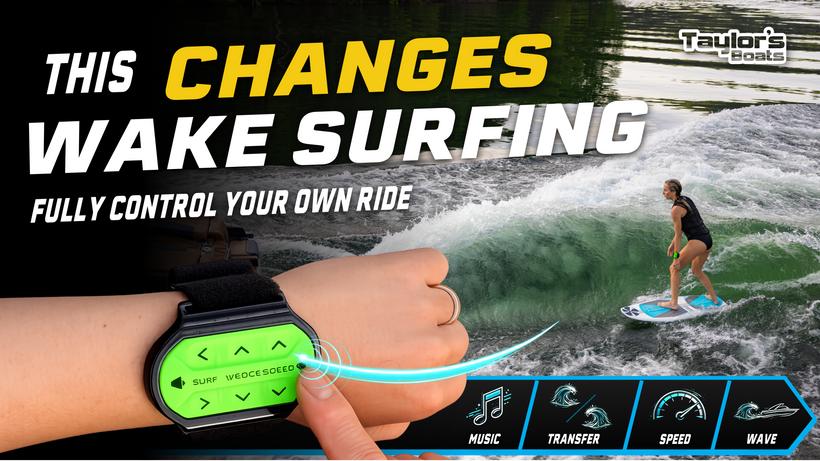 Malibu Boats Surf Band: Take Complete Control of Your Wakesurfing Experience