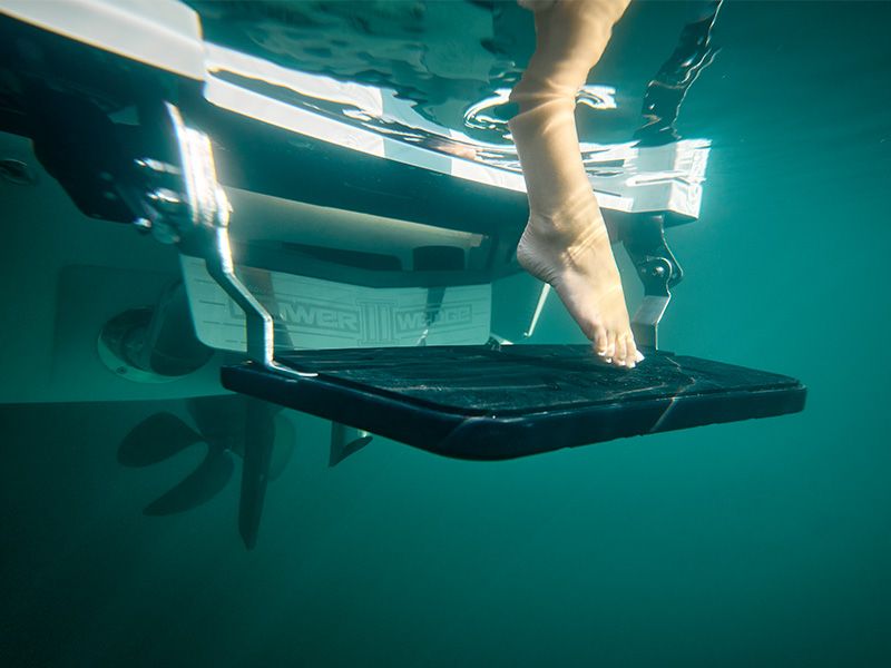 POWERED FLIP-DOWN SWIM STEP™
