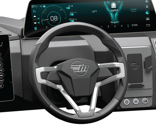 ALL-NEW STEERING WHEEL