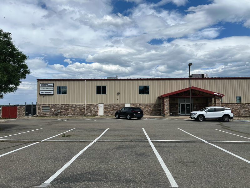 Taylor's Boats Colorado dealership building and parking lot